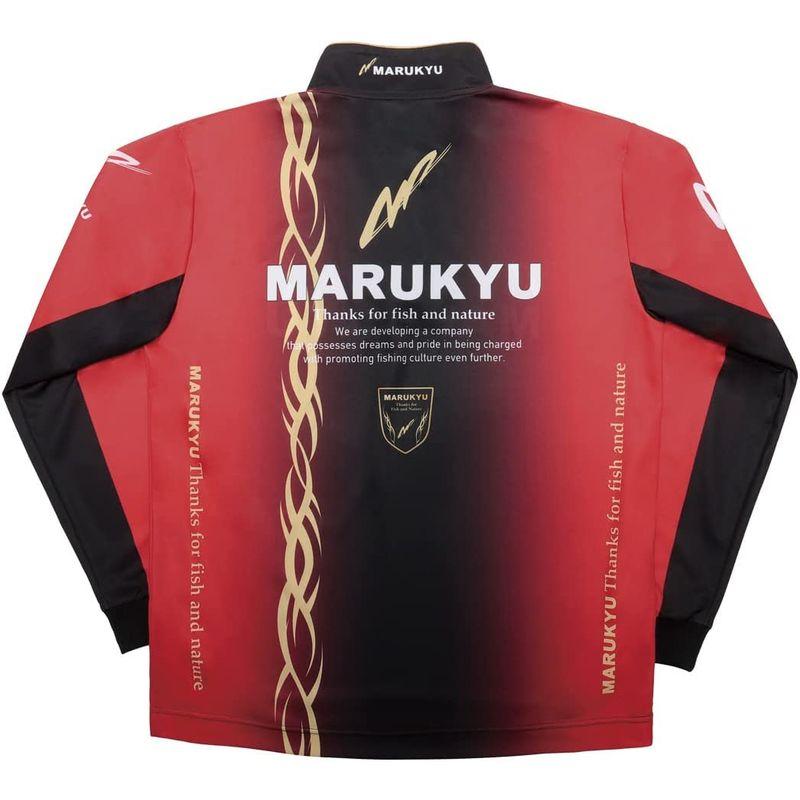 マルキュー(Marukyu) マルキユーハイエンドジップアップシャツ02 レッド 6L cm Marukyu マルキユーハイエンドジップアップシャツ02 レッド 6L