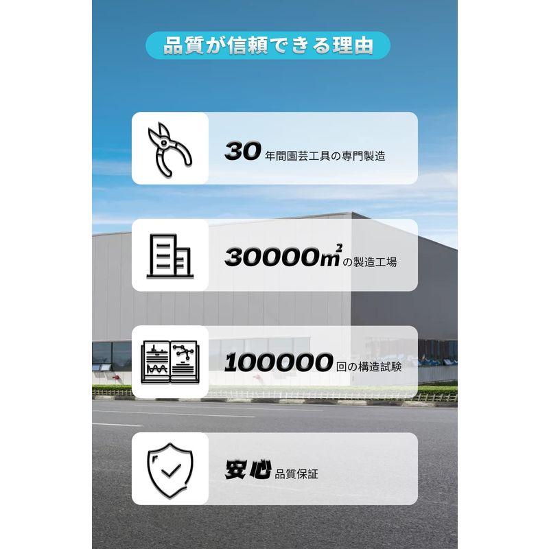 電動剪定バサミ 軽量 Bravemonkey 充電式剪定ばさみ コードレス LEDディスプレイ付き SK5ブレード 非粘着性コーティング刃 軽量 Bravemonkey 充電式剪定ばさみ コードレス LEDディスプレイ付き SK5ブレード 非粘着性コーティング刃