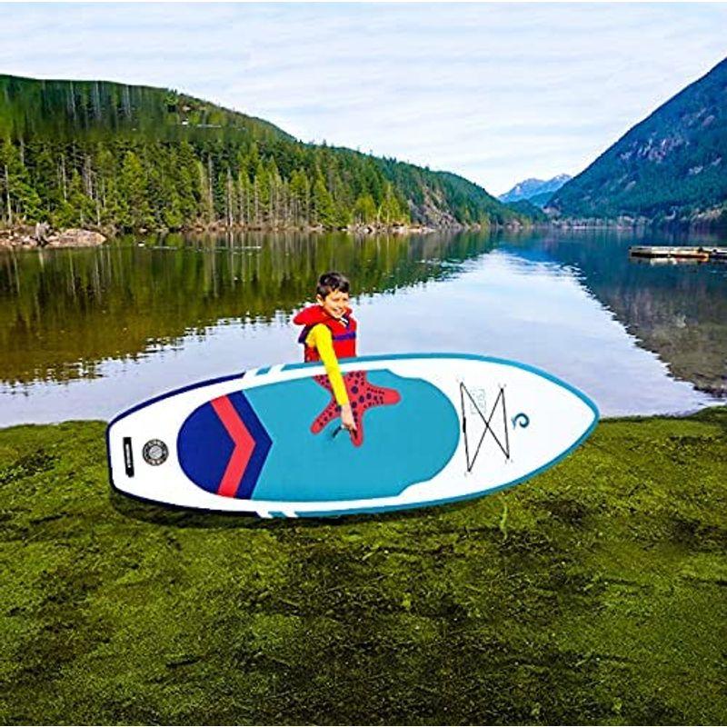 WOWSEA SUP サップボード 78 インフレータブル スタンドアップパドルボード ショート サーフボード フルセット WOWSEA SUP サップボード 78 インフレータブル スタンドアップパドルボード ショート サーフボード フルセット
