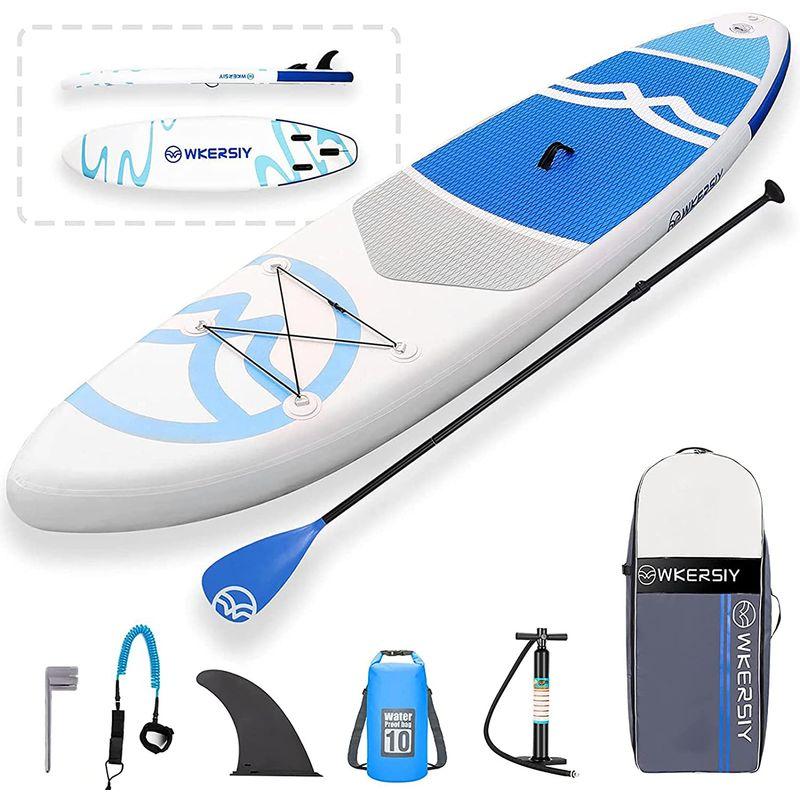 完動品 Iproods SUPサップボード インフレータブル スタンドアップ SUPパドルボード 長さ320cm*幅83cm*厚さ15cm 最大積載 【4182857389】(21770円)