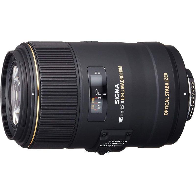 2026年 SIGMA 単焦点マクロレンズ MACRO 105mm F2.8 EX DG OS HSM ニコン用 フルサイズ対応 258559 【JSB1306622701】(46347円)