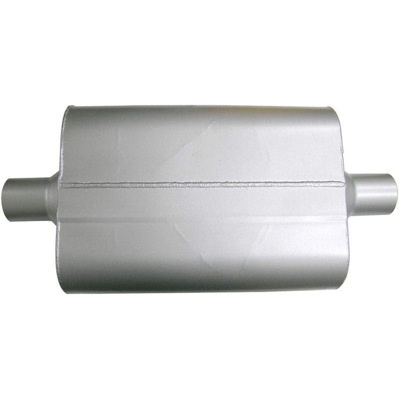 汎用 オーバル ボックス 箱型 マフラー 中間タイコ インレット2インチ オーバル ボックス 箱型 マフラー 中間タイコ インレット2インチ