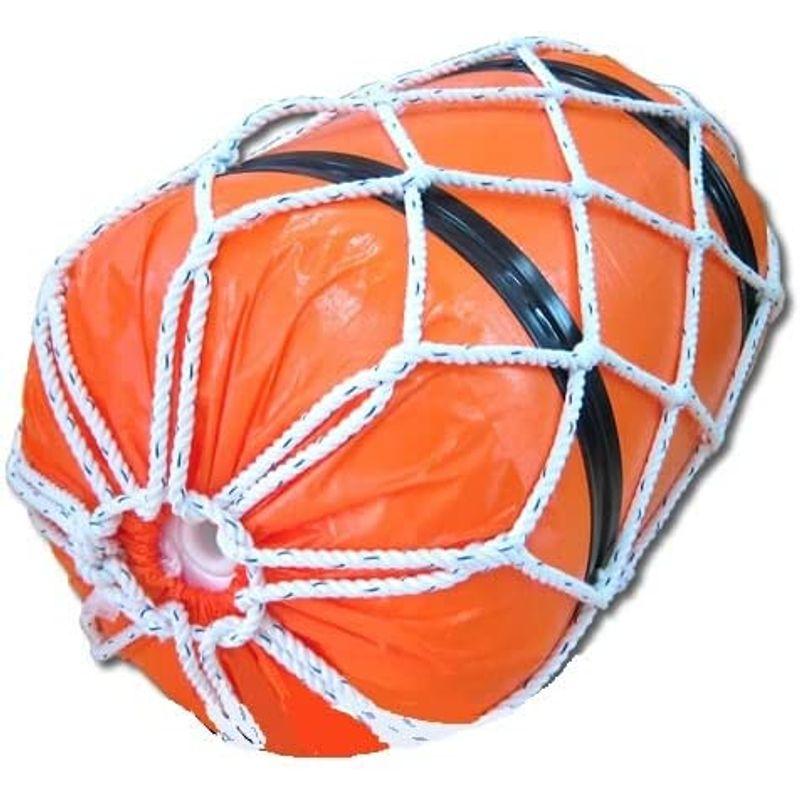 網掛けスチロバール オレンジフロート ブイ #180 サイズ：450φx680 中通し穴有り オレンジフロート ブイ #180 サイズ：450φx680 中通し穴有り 　