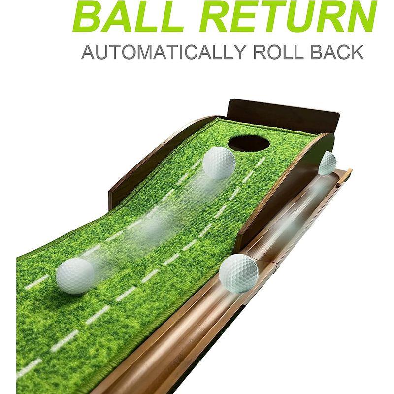 【初期/レア】 KOFULL (コーフル) パッティングマット 屋内用 - 木製構造のゴルフトレーニングマット パッティンググリーン 屋内用 屋内用 ボール 【K6964751201】(24705円)