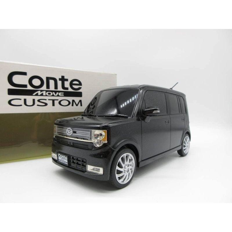 【新登場】 118 ダイハツ ムーヴコンテ カスタム Conte ディーラー特注 大型カラーサンプル ミニカー ブラックマイカメタリック 【FKP1440506695】(51097円)