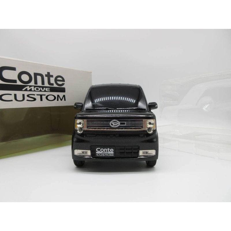 【新登場】 118 ダイハツ ムーヴコンテ カスタム Conte ディーラー特注 大型カラーサンプル ミニカー ブラックマイカメタリック 【FKP1440506695】(51097円)