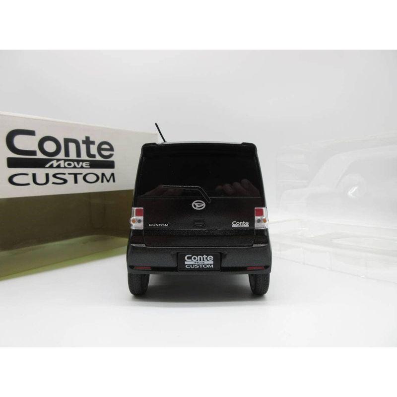 【新登場】 118 ダイハツ ムーヴコンテ カスタム Conte ディーラー特注 大型カラーサンプル ミニカー ブラックマイカメタリック 【FKP1440506695】(51097円)