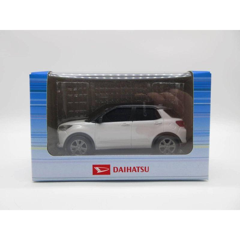 ダイハツ 新型ロッキー Rocky ディーラー特注 非売品 プルバックカー ミニカー ブラック× シャイニングホワイトパール カラーサンプル 新型ロッキー Rocky ディーラー特注 非売品 プルバックカー ミニカー ブラック× シャイニングホワイトパール カラーサンプル 　