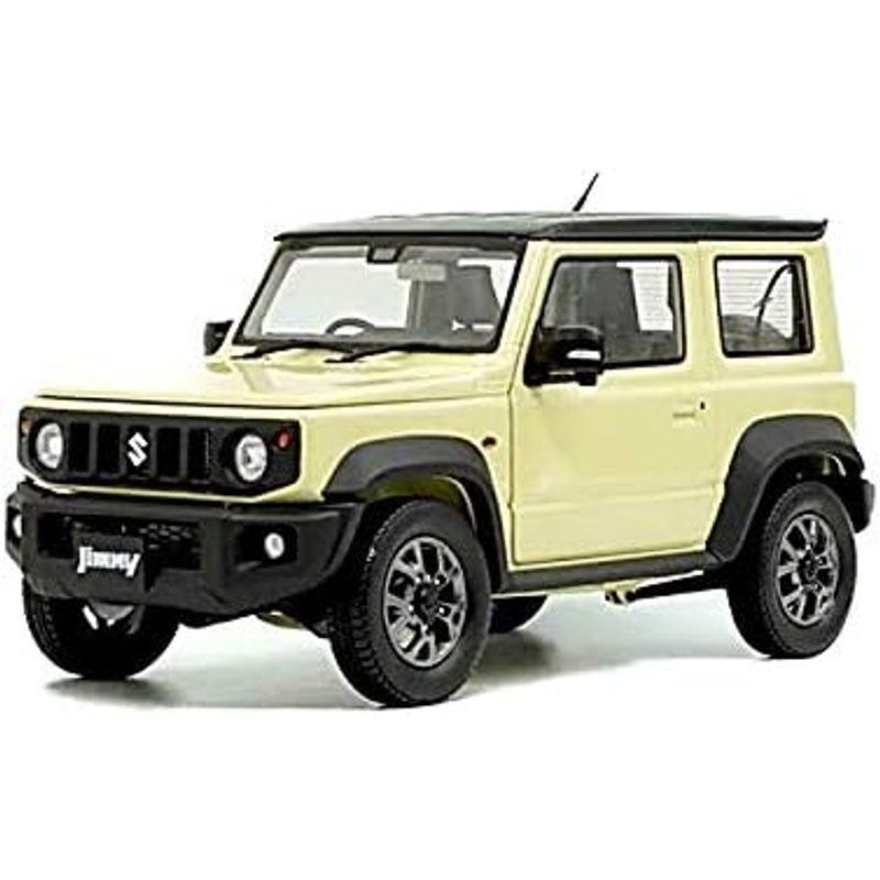 BM CREATIONS スズキ ジムニー JB74 シフォン アイボリー M/ブラックトップ 1/18スケール 18B0003 CREATIONS スズキ ジムニー JB74 シフォン アイボリー M/ブラックトップ 1/18スケール 18B0003
