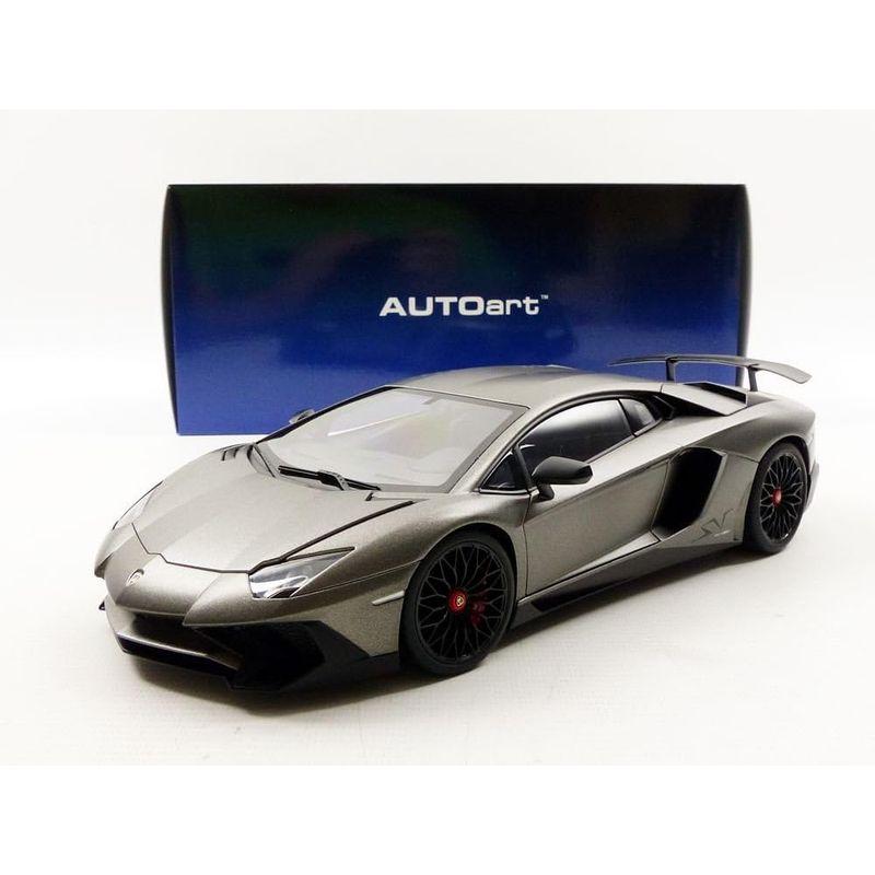 【数量限定アウトレット品】 AUTOart 1/18 ランボルギーニ アヴェンタドール LP750-4 SV マット・グレー 【W3933028496】(20471円)