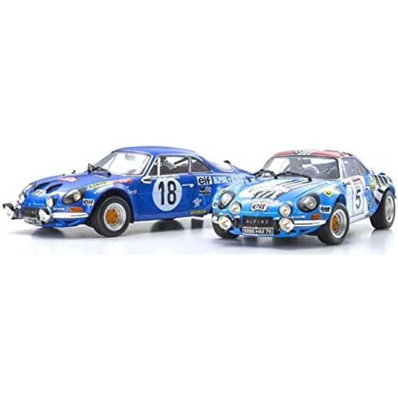 京商オリジナル 1/18 ルノー アルピーヌ A110 1973 ツール・ド・コルス #5 完成品 1/18 ルノー アルピーヌ A110 ツール ド コルス #5 完成品