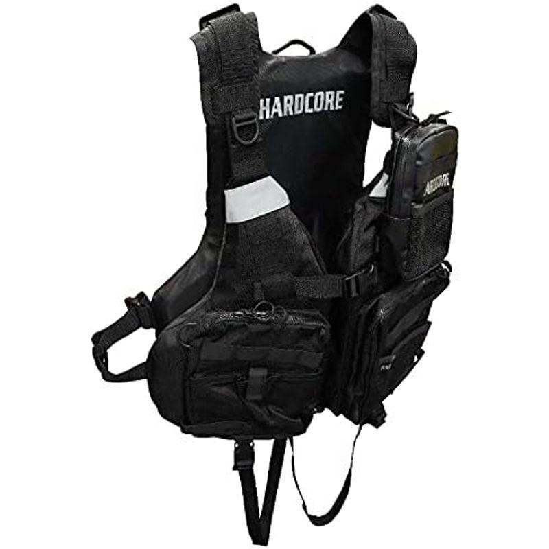 DUEL ハードコア ゲームベスト 釣り 釣具 フィッシングベスト フィッシングウェア ブラック フリー ハードコア ゲームベスト 釣り 釣具 フィッシングベスト フィッシングウェア ブラック フリー