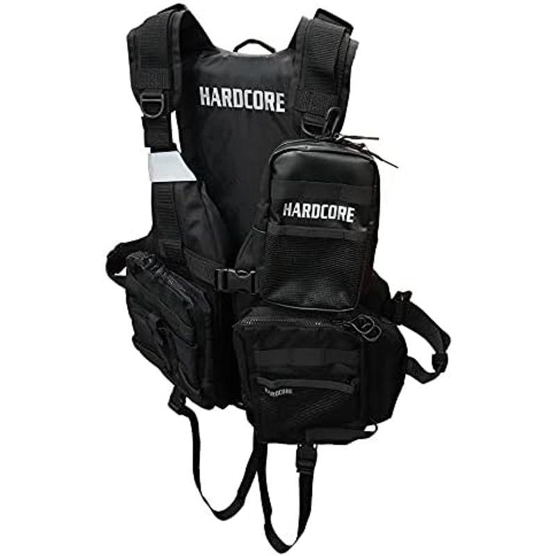 DUEL ハードコア ゲームベスト 釣り 釣具 フィッシングベスト フィッシングウェア ブラック フリー ハードコア ゲームベスト 釣り 釣具 フィッシングベスト フィッシングウェア ブラック フリー