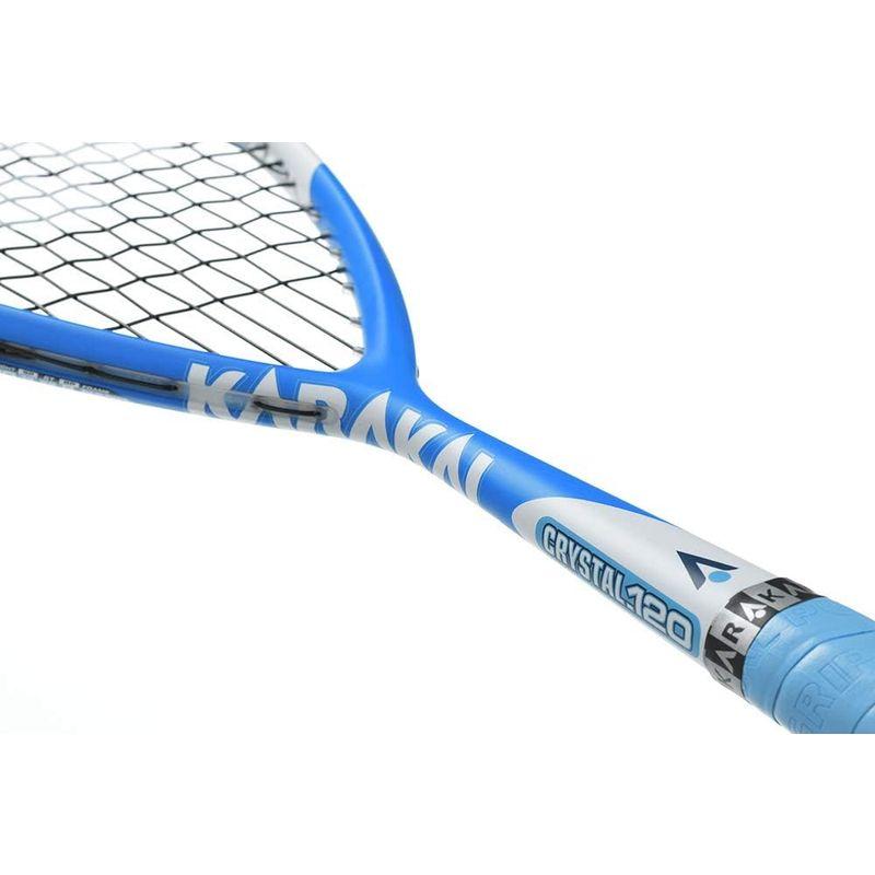 KARAKAL(カラカル) スカッシュラケット CRYSTAL 120 KS19017 白・水色 カラカル スカッシュラケット CRYSTAL KS19017 白 水色