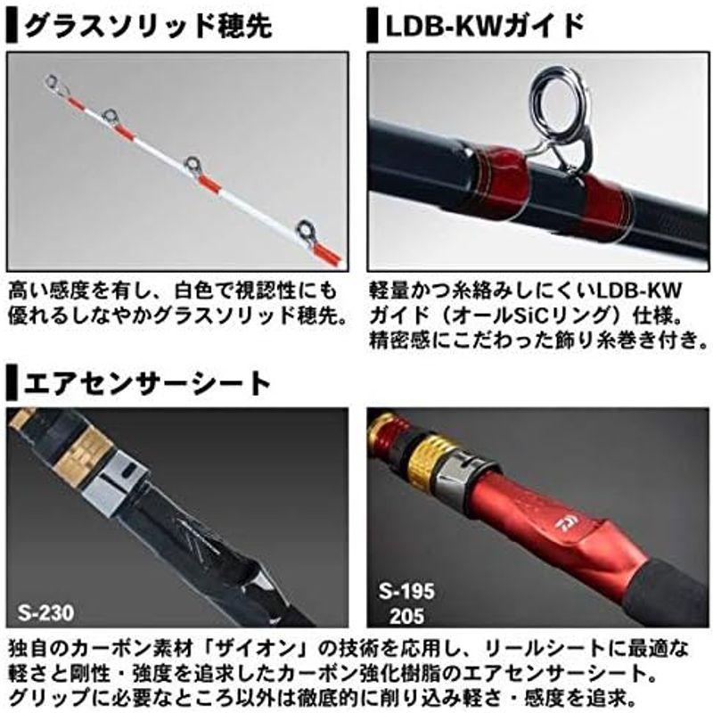 ダイワ(DAIWA) 船竿 アナリスター赤ムツ S-230 釣り竿 DAIWA 船竿 アナリスター赤ムツ 釣り竿