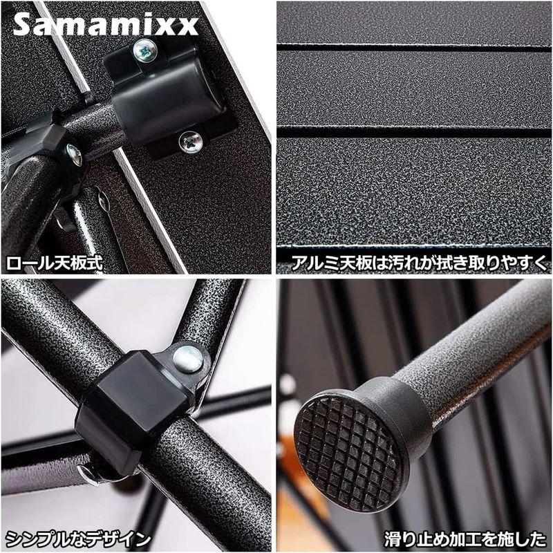 【まとめ売り】 Samamixx アウトドア テーブル チェア 7点セット キャンプ テーブルセット 折りたたみ ロールテーブル イス セット コンパクト 【A2448687805】(12746円)