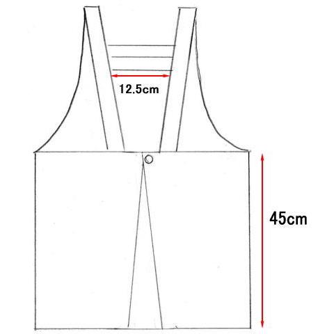 《セール品》プリントエプロン・ショート（ドット） |  | 05