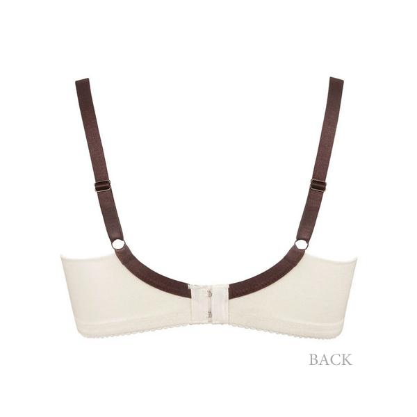 ワコール 小さく見せるブラ ブラジャー BRB453 3/4カップワイヤー DEFカップ (レーシィタイプ) | WACOAL | 02