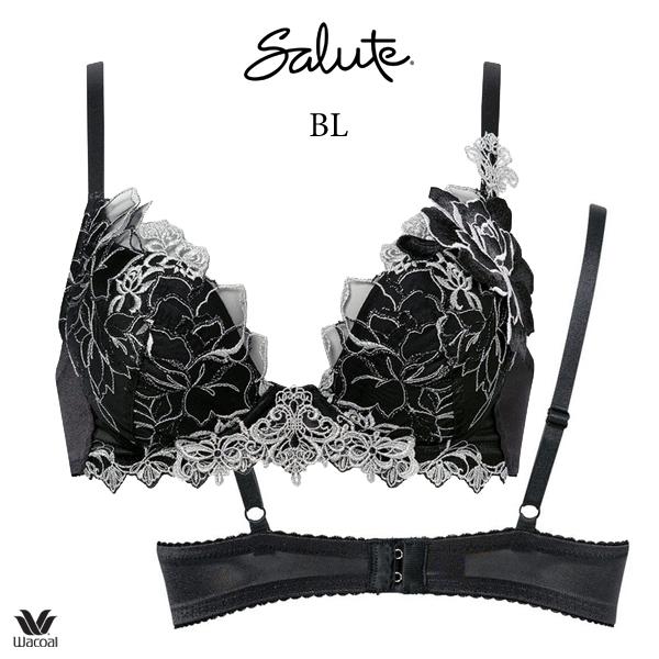 ワコール サルート 17G ブラジャー BTJ417 3/4カップワイヤー (VIVA LINEブラ) B・Cカップ | サルート | 01