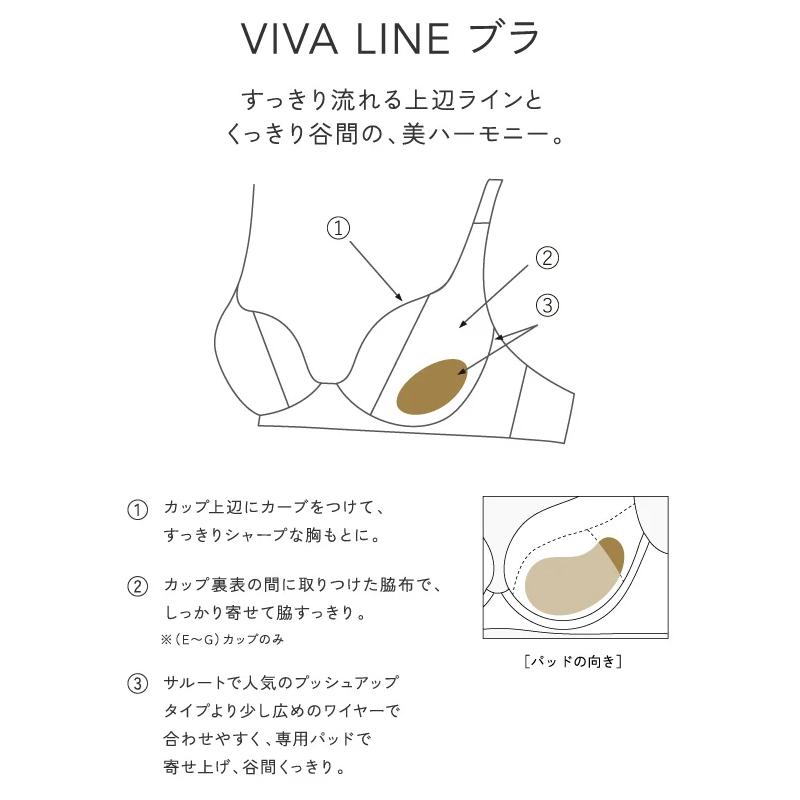 ワコール サルート BTJ437 37G ブラジャー 3/4カップワイヤー (VIVA LINEブラ) B・Cカップ | サルート | 07