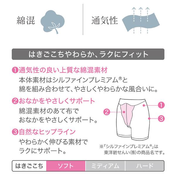 ワコール エバーシック [EverChic] GRC330 ガードル（ショート）ジャストウエスト・ショート丈 | WACOAL | 11