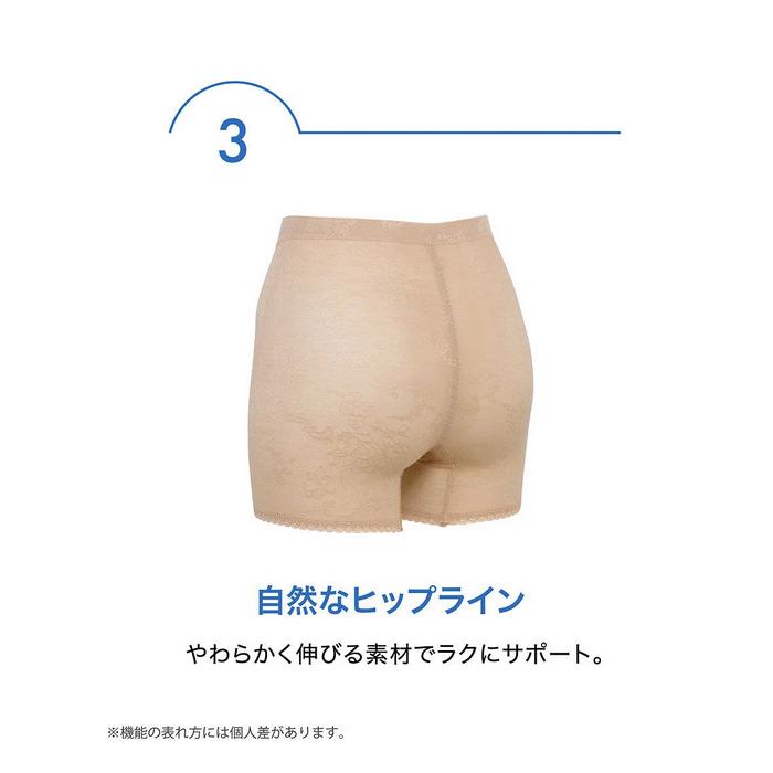 ワコール エバーシック [EverChic] GRC330 ガードル（ショート）ジャストウエスト・ショート丈 | WACOAL | 14