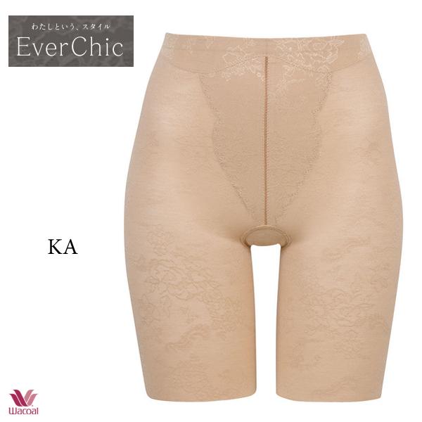 ワコール エバーシック [EverChic] GRC430 ガードル（ロング）ジャストウエスト・ロング丈 | WACOAL | 02