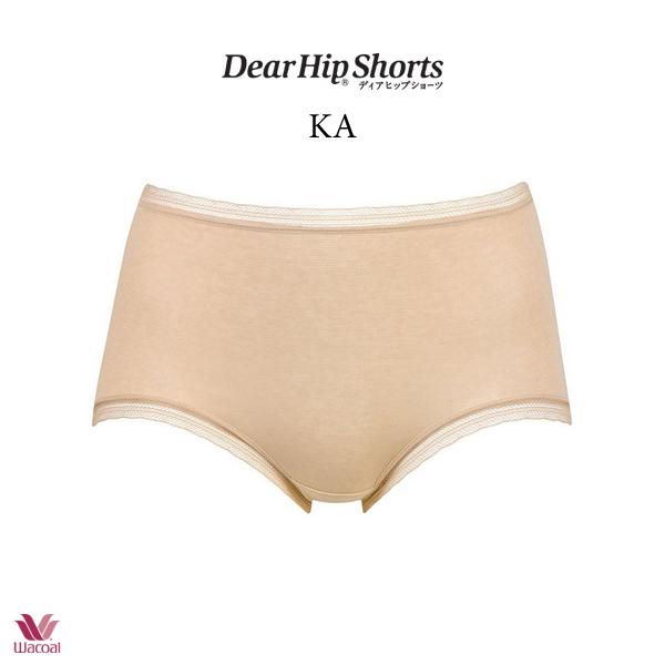 ワコール ディアヒップショーツ【Dear Hip Shorts】PPA350 M・L オーガニックコットン混 ノーマル[はきこみ丈ふかめ] | Night Up Bra | 01