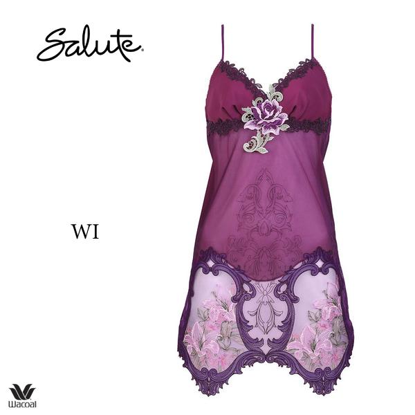 サルート（SALUTE） ワコール 82G スリップ STJ282 ML/85丈 : インナー