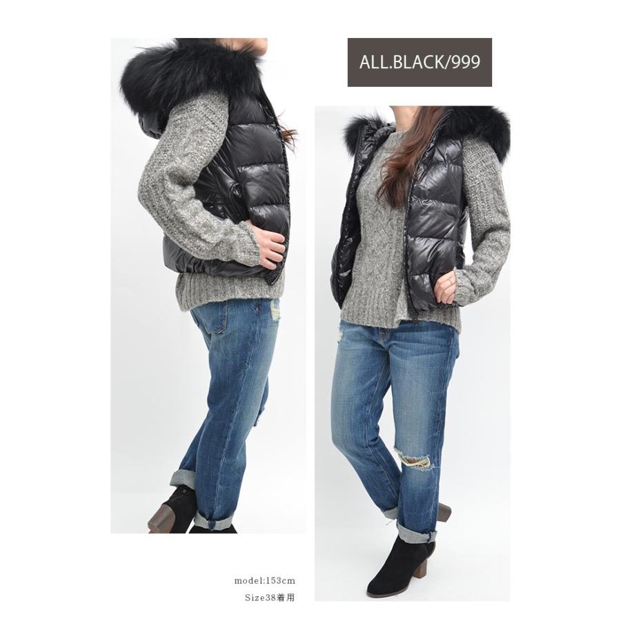 デュベティカ ダウン ベスト レディース アウター Goccia ゴッチャ 防寒 暖かい ショート丈 フード ラクーンファー ブラック ブラウン 黒 茶 Duvetica Dv Goccia Jungle Jungle 通販 Yahoo ショッピング