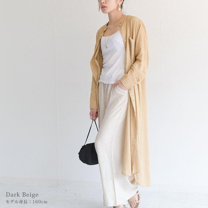 シャツワンピース ロング レディース 白 夏 コーデ 羽織り シャツ ワンピ Jg Collection Jg Nop166 Jungle Jungle 通販 Yahoo ショッピング