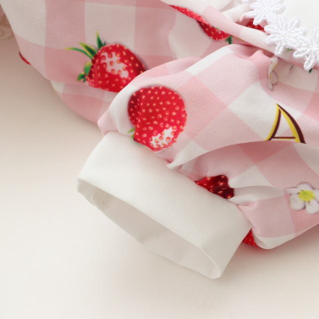 きゃんナナ 犬服 ワンピース 春夏 【きゃんナナ】いちご