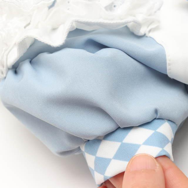 きゃんナナ　不思議の国のアリス　　ネックドレス付き サイズS+M。 CanNana きゃんナナ 犬服 ドレス ワンピース 不思議の国のアリス