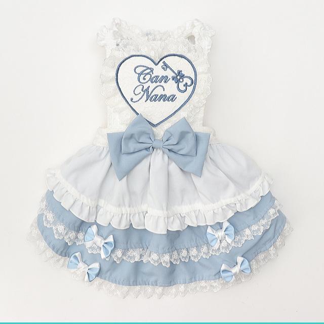 CanNana 新作 犬服 ワンピース 【きゃんナナ】アリスエプロン