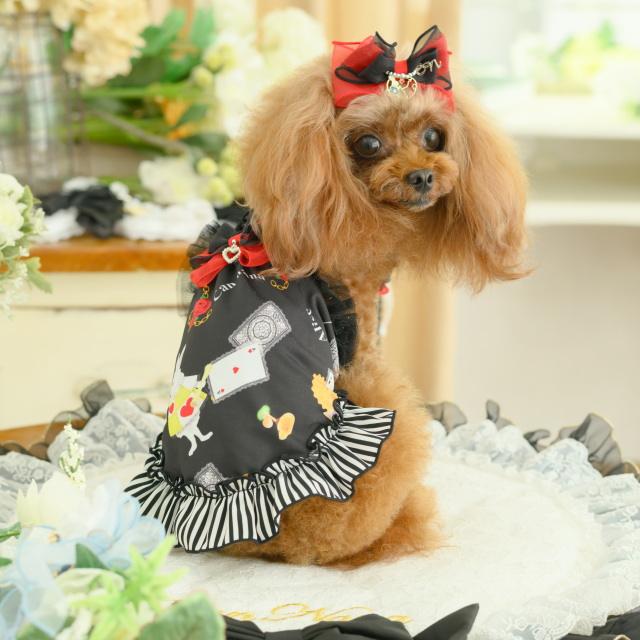 CanNana 犬 服 犬の服 春夏 あまいイチゴのCOOLキャミワンピース