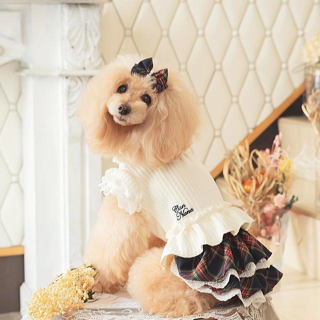 CanNana ドッグウェア 犬服 秋冬【きゃんナナ】クラシカルチェック