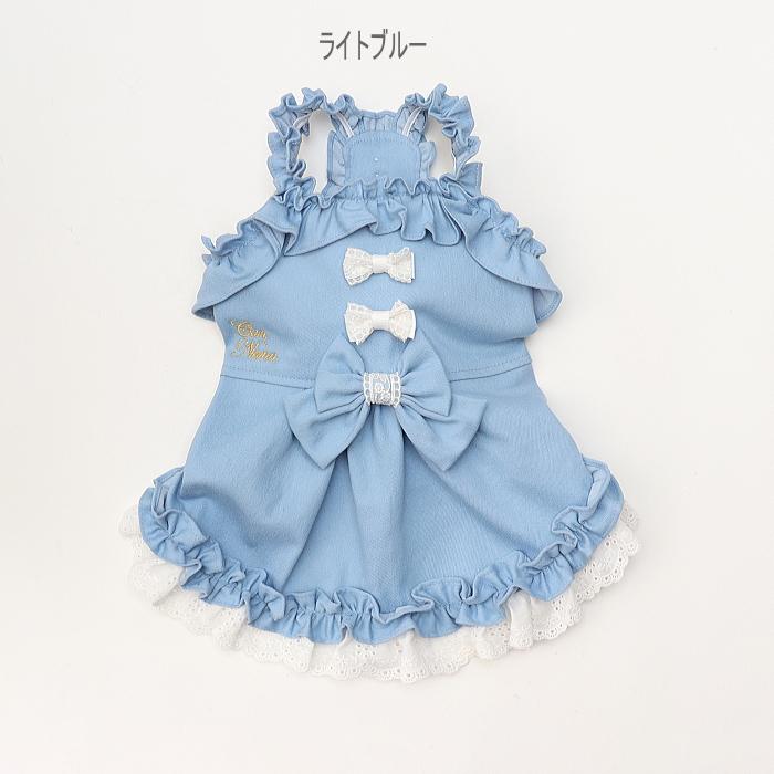 CanNana 犬服 春 夏 ワンピース キャンナナ ストレッチデニム