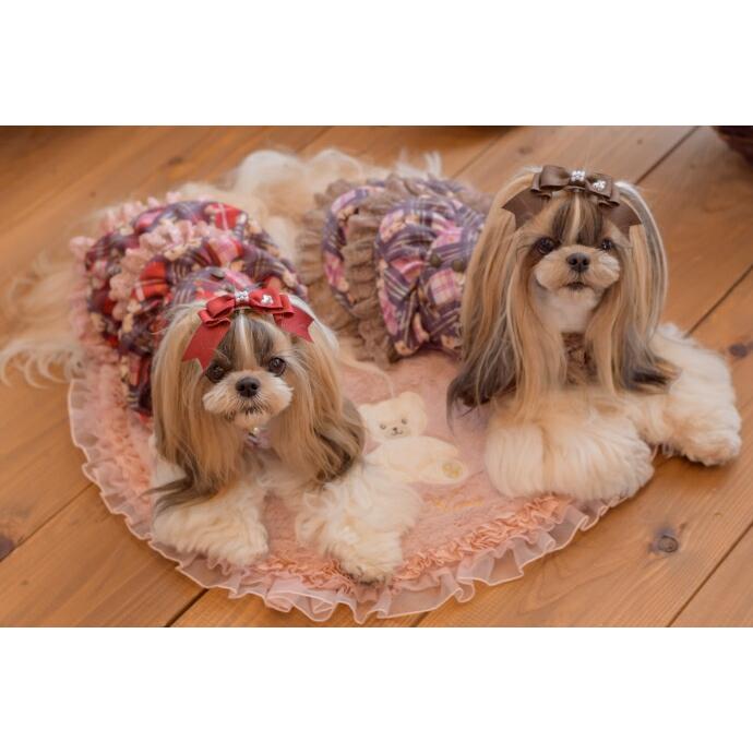 CanNana 姫リボン 犬アクセ 犬のアクセサリー 犬のリボン 【きゃんナナ