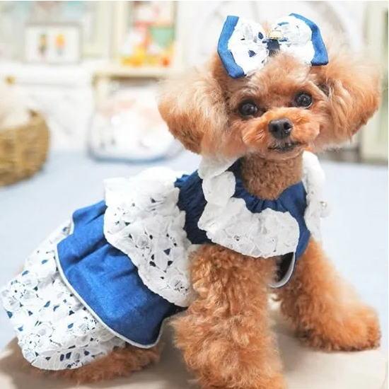 LULUDOLL ルルドール グレイスキャミワンピース 3S-Mサイズ 犬 ウェア 