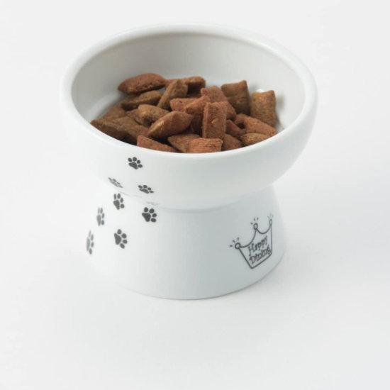 猫壱】おやつ皿 猫玉 陶器食器 ちゅーるやカリカリおやつを盛るのに