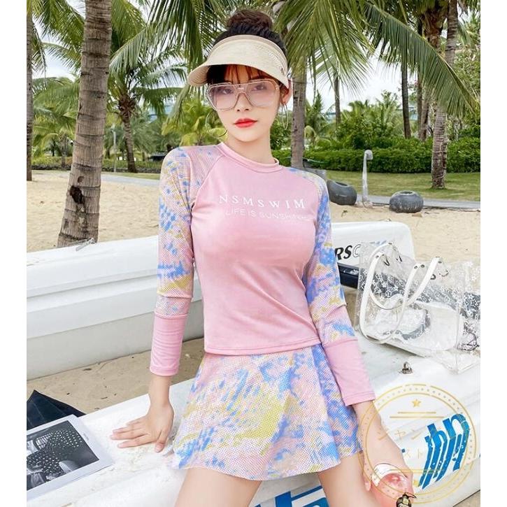 水着レディース 体型カバー フィットネス水着 レディース ラッシュガード 2点セット かわいい タンクトップ パッド付き パンツ付き 長袖 半袖 韓国風 Swimwear04b ジャングルストア 通販 Yahoo ショッピング