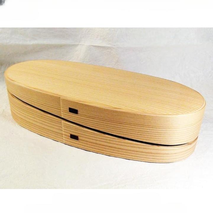 大館工芸社 曲げわっぱ 軌（MICHI） 1140 黒 お弁当箱 : JUNGLE