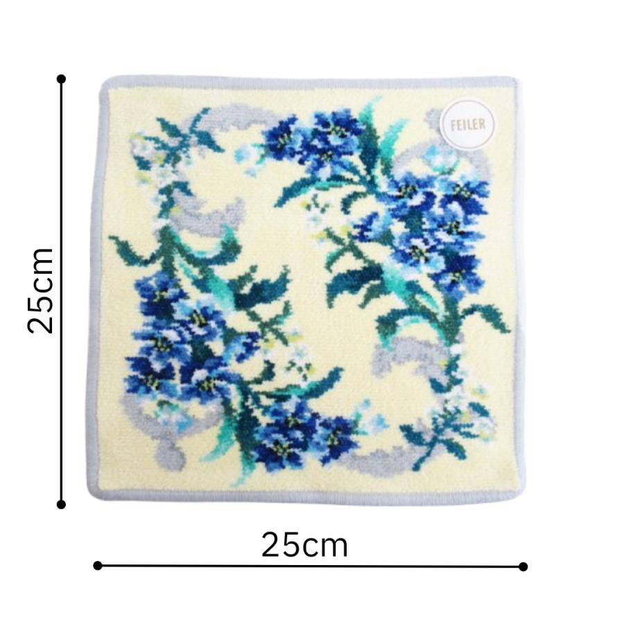 feiler（フェイラー） ハンカチ 正規品 エーデルブラウ EDELBLAU