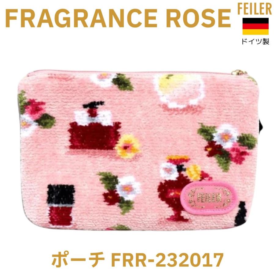 feiler（フェイラー） ポーチ 正規品 フレグランスローズ FRAGRANCE