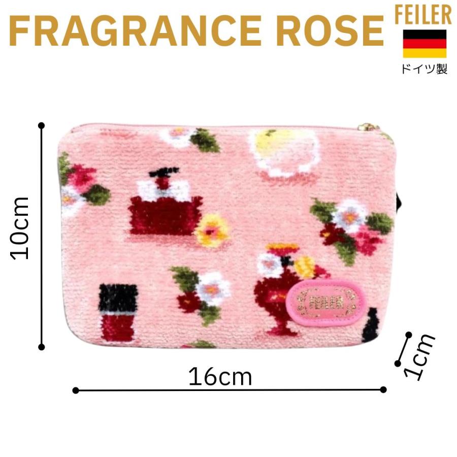 feiler（フェイラー） ポーチ 正規品 フレグランスローズ FRAGRANCE