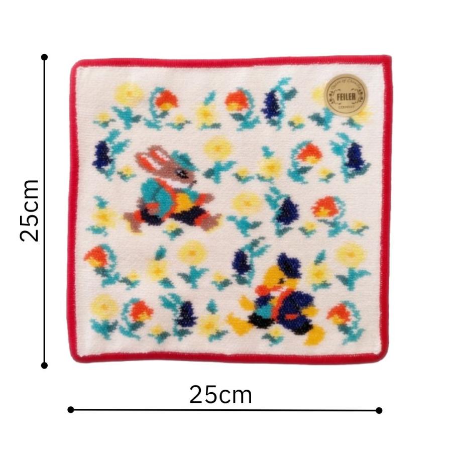 ③　未使用　フェイラー　ハンカチ　5枚セット feiler（フェイラー） ハンカチ 25cm 5柄 ギフトセット 出産祝い