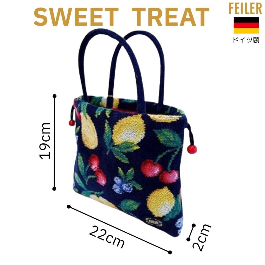 feiler（フェイラー） 手付き巾着 正規品 ラフルッタ LA FRUTTA