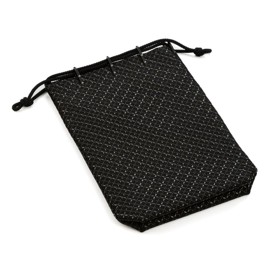 印傳屋（INDEN-YA） 印伝 合切袋 HISOCA ひそか 巾着袋 マチ付 ( 日本