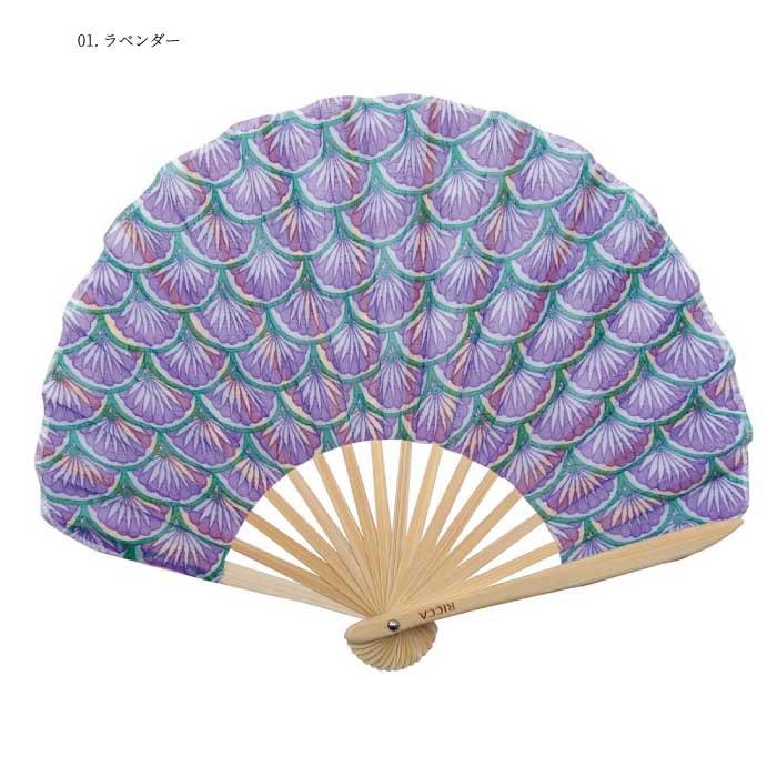 ヘミングス Ricca カレイド扇子 Heming S 女性用 レディース 花 花柄 袋付き せんす 布製 おしゃれ お洒落 オシャレ かわいい 可愛い ラベンダー サックス ブ Hm かわいい雑貨通販ジャングルジム 通販 Yahoo ショッピング