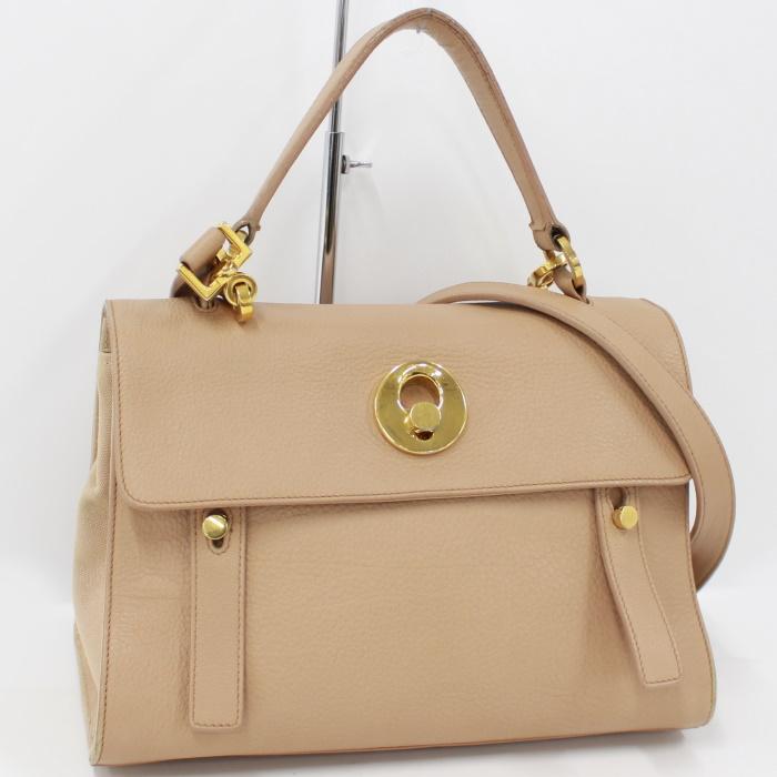 Yves Saint Laurent 【中古】YVES SAINT LAURENT 2WAY ショルダー 